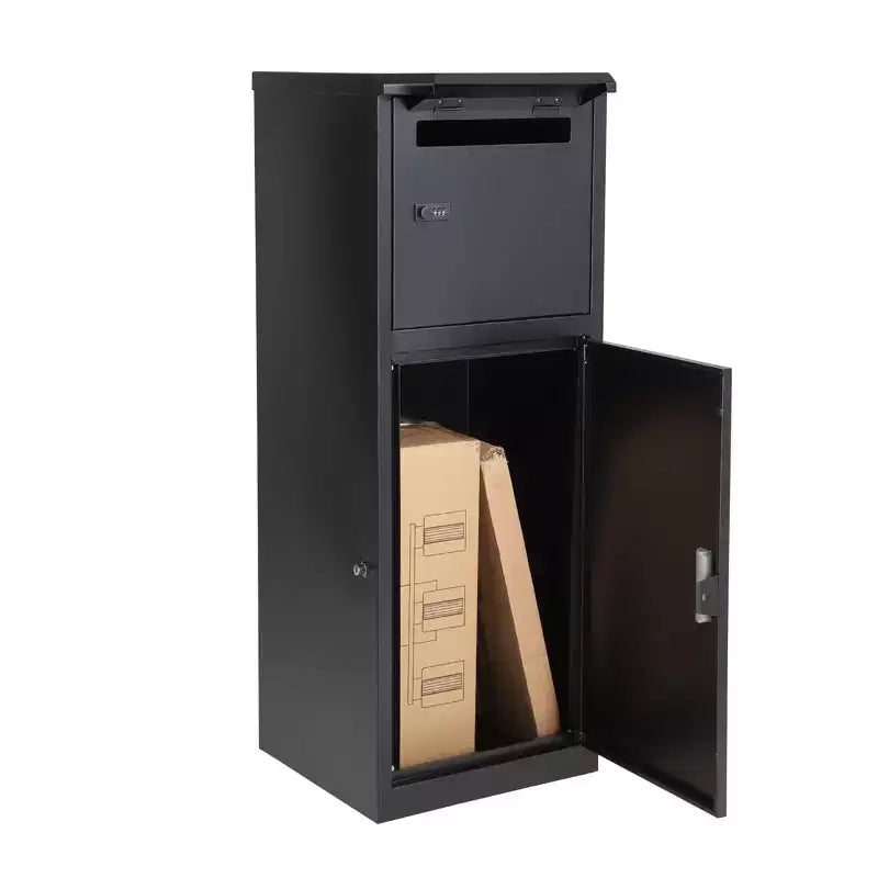 Package Delivery Box, 7.2 Cu Ft Anti-Theft Steel Combination Lock, Waterproof for Porch & Curbside