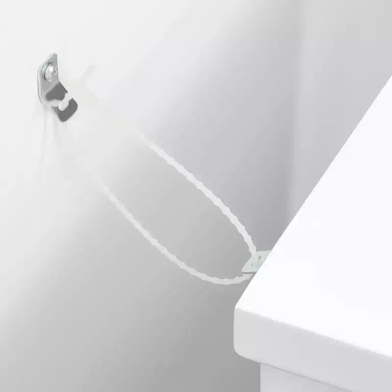 Meuble bas de salle de bain en bois avec 4 tiroirs