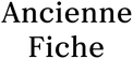 Ancienne Fiche Logo